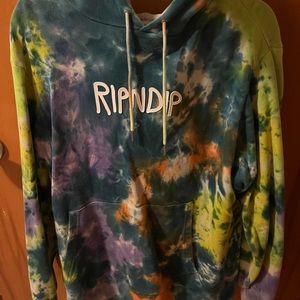 Rip dip Spring collection Ty die hoodie